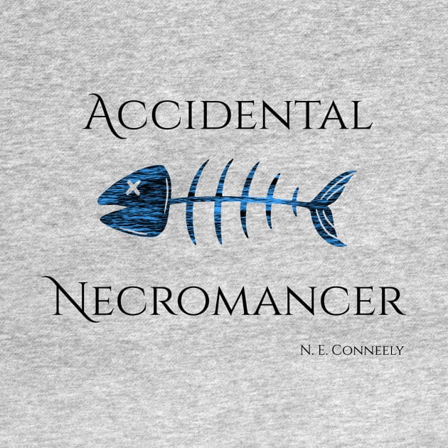 Accidental Necromancer with Bone Fish by NEConneely